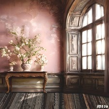 10'x10'CP Floral Foyer Wall Scenic Microfiber Fabric background backdrop SD336