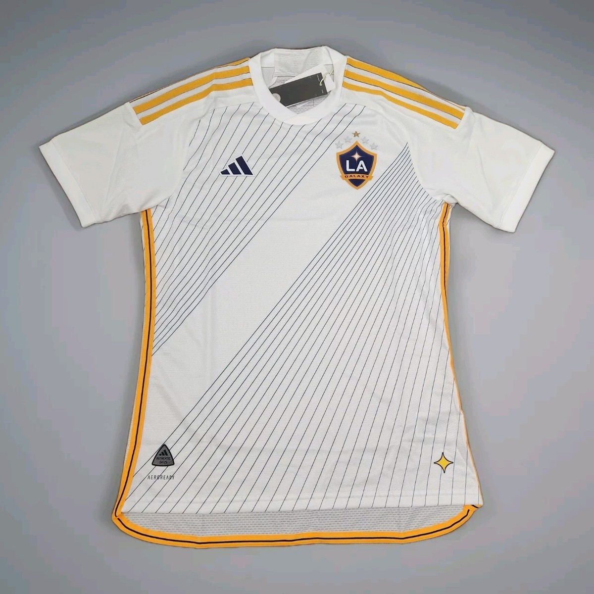 Adidas LA Galaxy 24/25 Home Authentic Jersey Men's Medium HZ6215