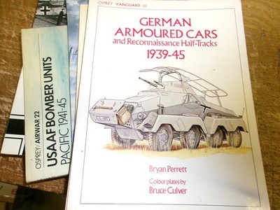 Osprey Vanguard - #225 German Armoured Cars and Reconnaissance Half-Tracks