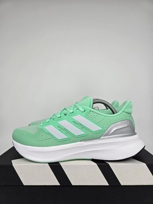 adidas Women's Ultrarun 5 JQ6950 Green Glow Dash Grey Running Shoes New