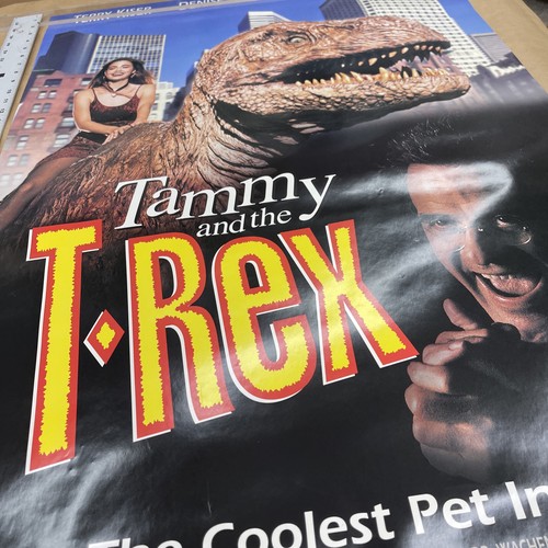 TAMMY E IL T-REX 1994 DENISE RICHARDS poster film pazzo vintage raro - Foto 6 di 9