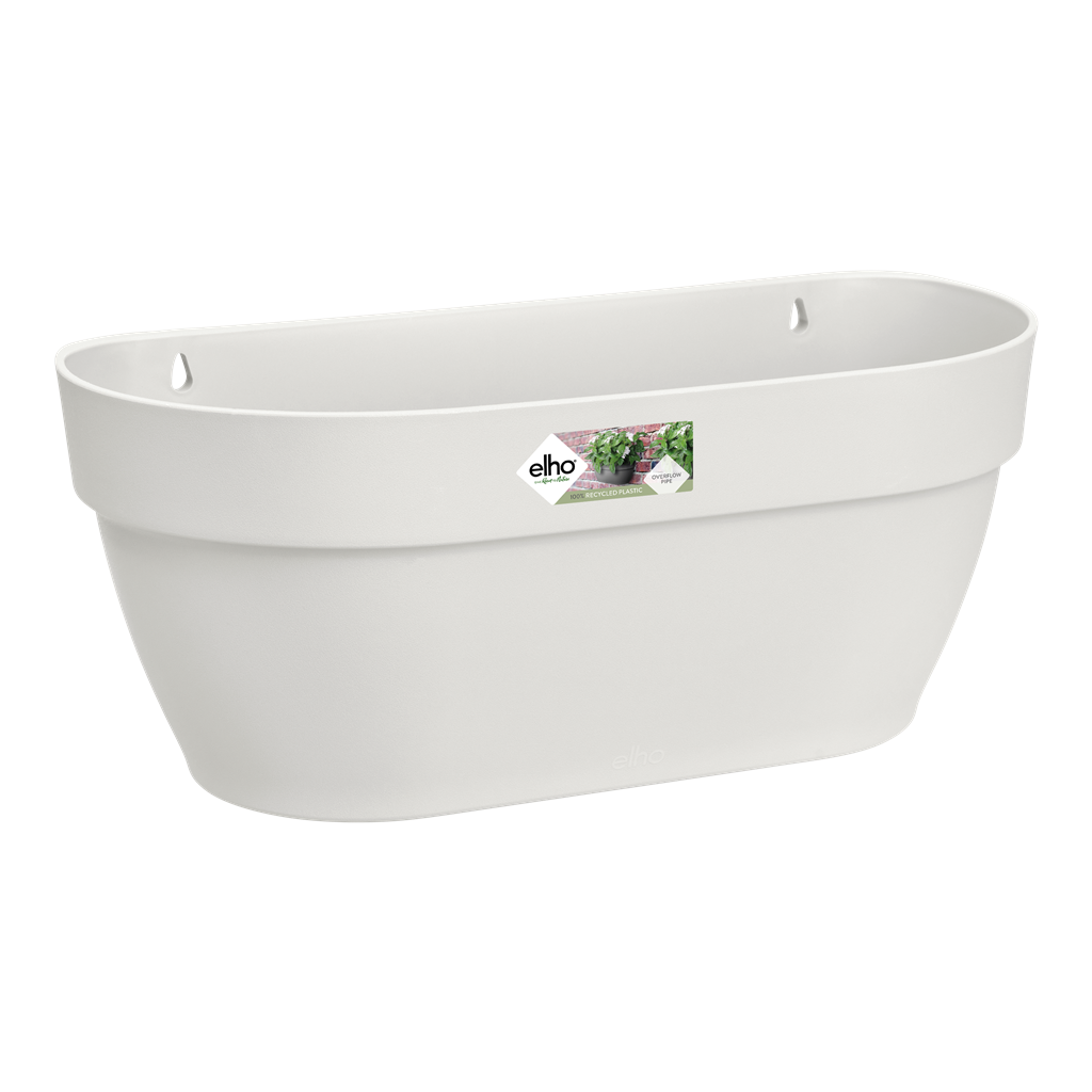 vibia campana wall basket 35cm silky white elho