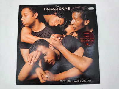 The Pasadenas - To Whom It May Concern - Vinyl Record LP Album - 1988 CBS