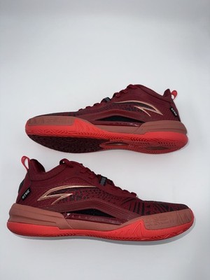 Anta Kai 1 Team Red/Black 8125A1123-2  Men's Basketball Shoes Pick Size