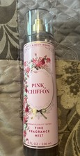 ONE Bath  Body Works PINK CHIFFON Fine Fragrance Mist Spray 8 oz NEW 