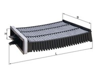 Mahle Innenraumfilter Lak 227 Aktivkohlefilter FüR ScÉNic JM0 Renault 2 JM0B Dci
