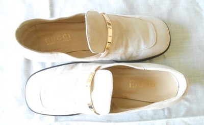 GUCCI Beige HORSEBIT Loafer SUEDE Leather Women's Shoes US 7B/EU 37.5