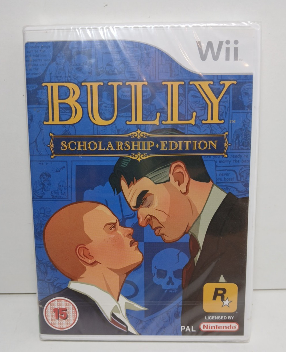 Bully Scholarship Edition Wii Game New Sealed PAL UK Rockstar