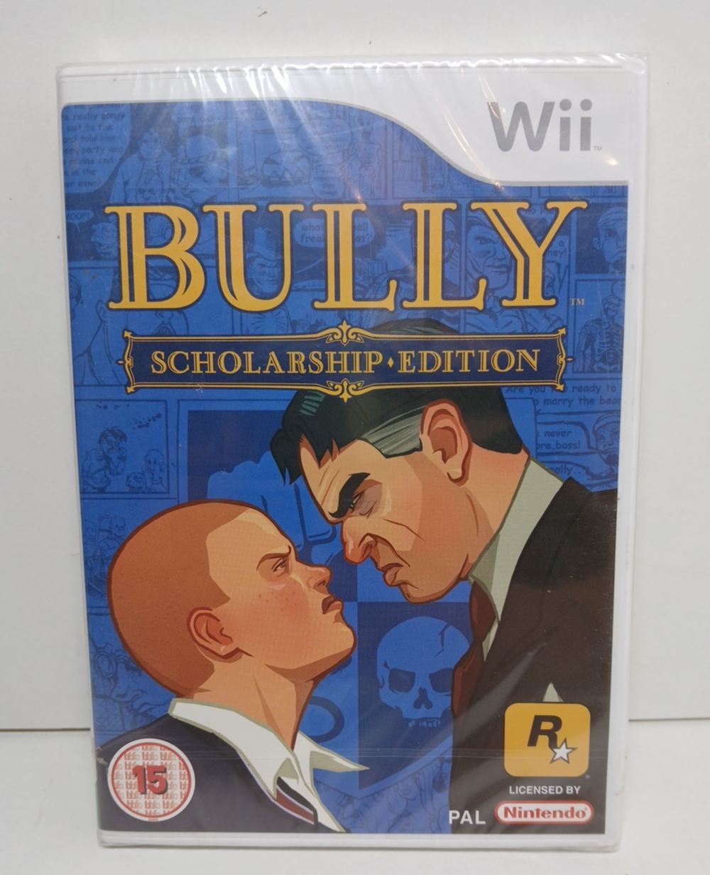 Bully Scholarship Edition Wii Game New Sealed PAL UK Rockstar