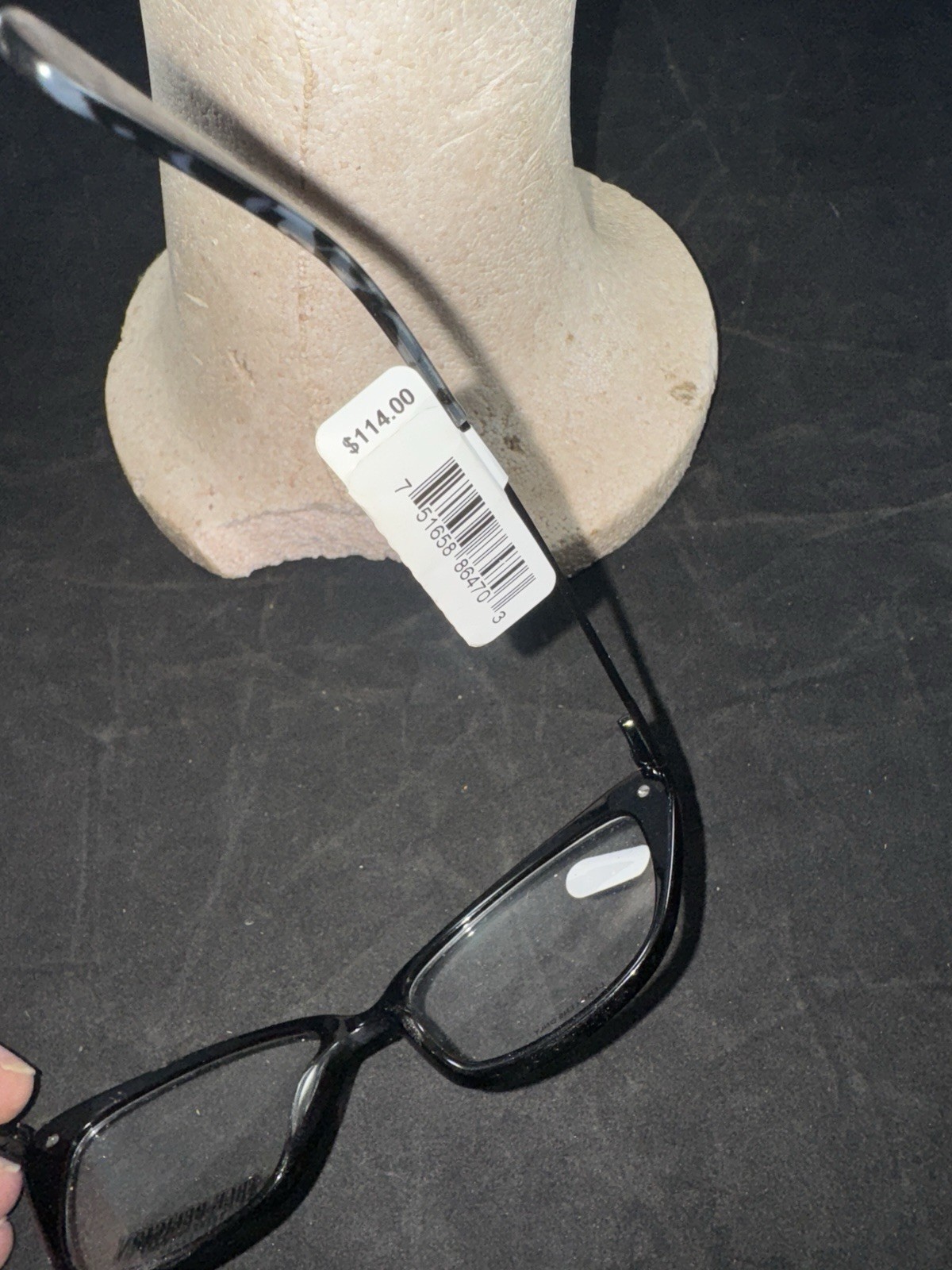 TRUE RELIGION T001 BLK Tortoise Black Cat Eye Eyeglasses 53-16-140 $114 Retail thumbnail 10