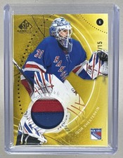 Igor Shesterkin 2025 Upper Deck SP Game Used #154 Gold Premium Patch /15