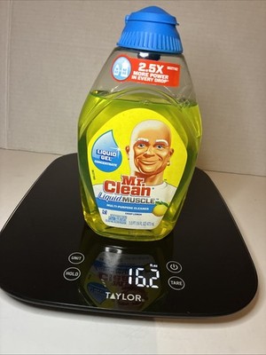 Mr Clean Liquid Muscle Gel Concentrate Multi Purpose Cleaner Crisp Lemon 16 Oz