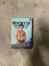 Rocky III Beta VHS Tape Movie