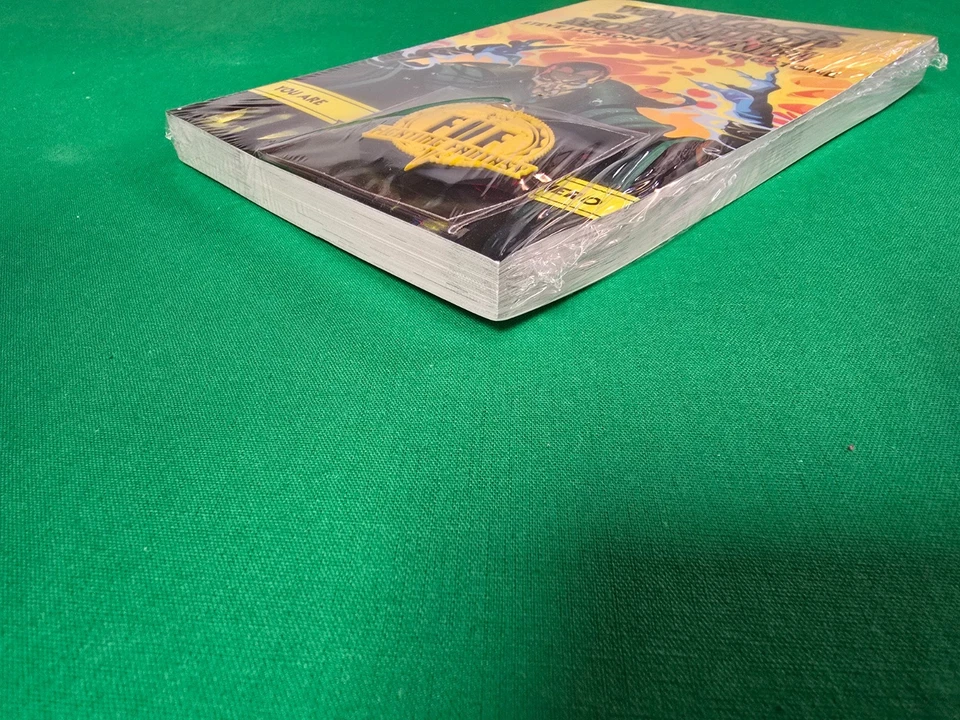 Warlock of Firetop Mountain ***BRAND NEW + SEALED + KEYRING!!** Fighting Fantasy - Image 3 of 4