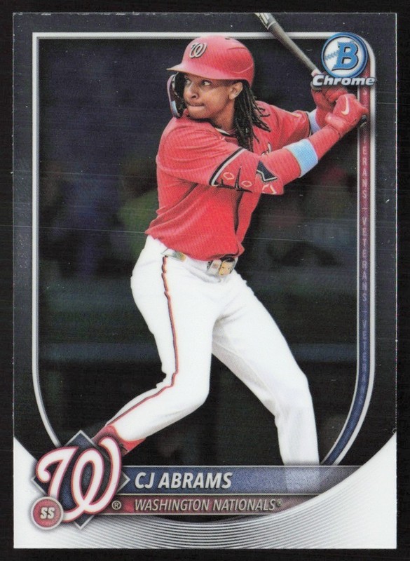 2025 Bowman Chrome CJ Abrams #20 GS1