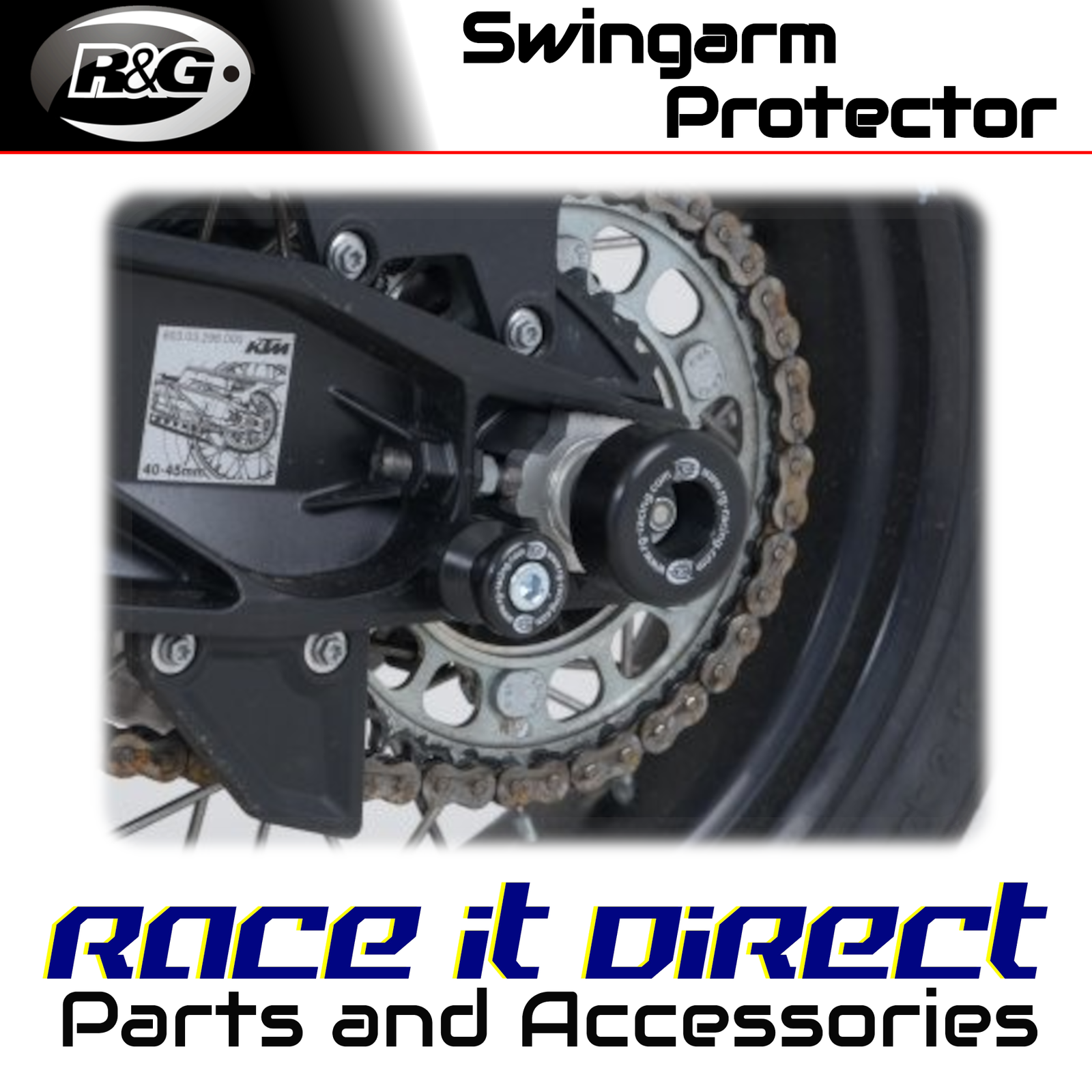 Swingarm Protectors for KTM 1090 Adventure 2017-2019 R&G