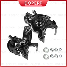 2x Front Steering Knuckle & Wheel Hub Bearing Assembly for VW Beetle Golf Jetta
