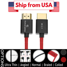 8K 2.1 Full HDMI Cable 8K 60Hz 4K 120Hz for Atomos Ninja V Canon 4K 60P Z CAM