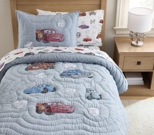 Pottery Barn Kids Disney and Pixar Cars Heritage Quilt Shams, Twin US STOCK