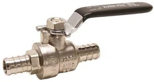 (2) Zurn Quest 1/2" PEX Brass Ball Valve Chrome Plated QQBV33GXN FAST SHIP! A84