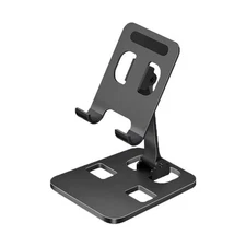 Metalfolding Phone Tablet Desktop Stand Desk Holder Mount Cradle For iPhone iPad