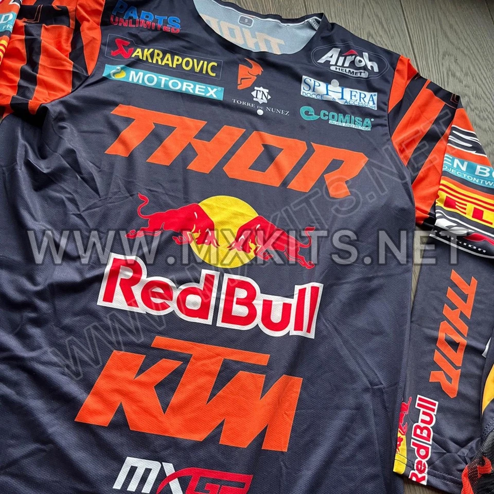 Thor Pulse KTM Red Bull MXGP Gear Set 2024 Motocross Dirt Bike Jersey Pants Kit - Image 2 of 4