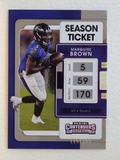 2021 Panini Contenders - Marquise Brown #8 Playoff Ticket /199