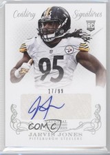 2013 Panini National Treasures Rookie Signatures 17/99 Jarvis Jones Auto 0v1