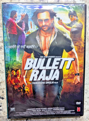 Bullet Raja - Saif Ali Khan [Dvd] BRAND NEW (Case has a small crack at top left)