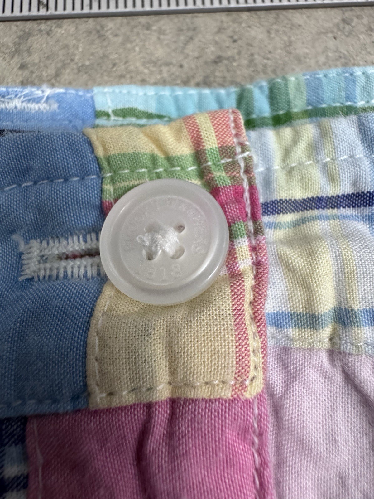 Brooks Brothers Patchwork Madras Pants Womens 8 M… - image 7