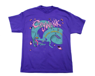 Crywank Band Poster Unisex T-Shirt Cotton S-2345XL Purple Go157