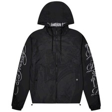 Trapstar X Ed Hardy Geisha Windbreaker Black