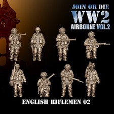 28mm WW2 Brit Para Riflemen 2