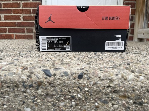 Size 10.5 - Jordan 12 Retro SP x A Ma Maniere Mid Black W - Picture 7 of 8