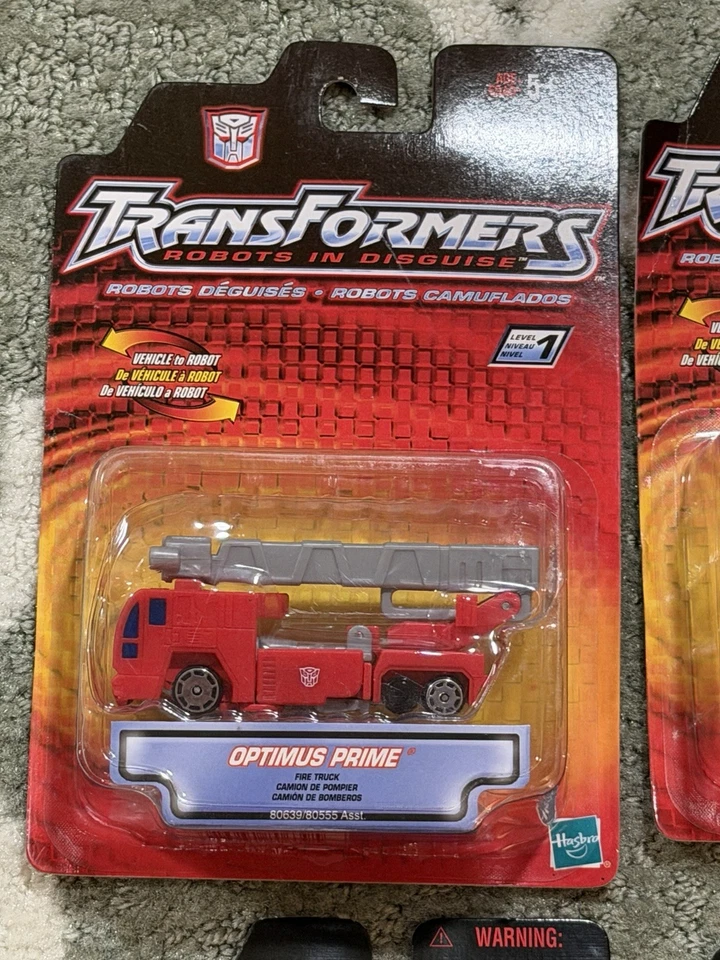 2001 Transformers Robots in Disguise 2 Pack Figures Level 1 Lot - Image 2 of 4