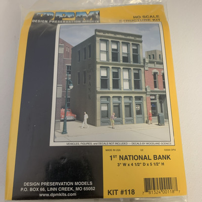DPM HO #243-11800 (1st National Bank) Structure Kit