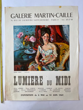 Lumiere du Midi Cornu 1969 Vintage Poster