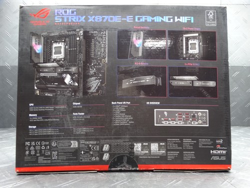 Carte mère ASUS ROG Strix X870E-E Gaming WiFi AMD AM5 X870 ATX DDR5 - Photo 2/8