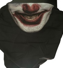 Joker Multi-functional Face Mask Neck Gaiter Bandana Balaclava Headwear 2 Pak