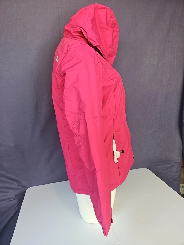 RRP £110 XL Malissa Trespass Womens Waterproof Jacket Cerise - Image 3 of 4