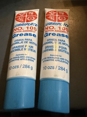 Lubriplate L0034-094 No. 105 Motor Assembly Grease, 10 oz 10 Ounce PAIR 2 LOT