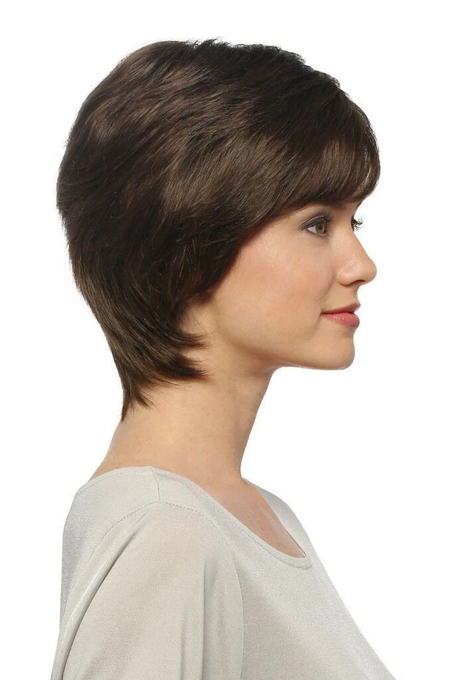 Peluca corta de cabello humano Sabrina Estetica Hair Dynasty *Elige el color haz oferta Foto 2 de 4