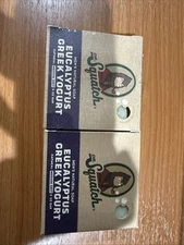 Dr. Squatch Eucalyptus Greek Yogurt Bar Soap, 5 Oz Pack of 2