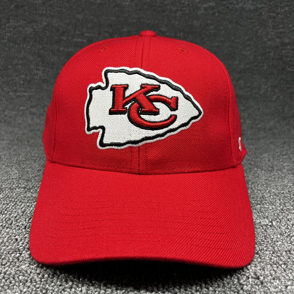 Kansas City Chiefs '47 Brand MVP Red Adjustable Hat NFL Strapback Cap