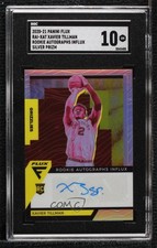 2020 Panini Flux Rookie Influx Silver Prizm Xavier Tillman SGC 10 GEM Auto 02ez