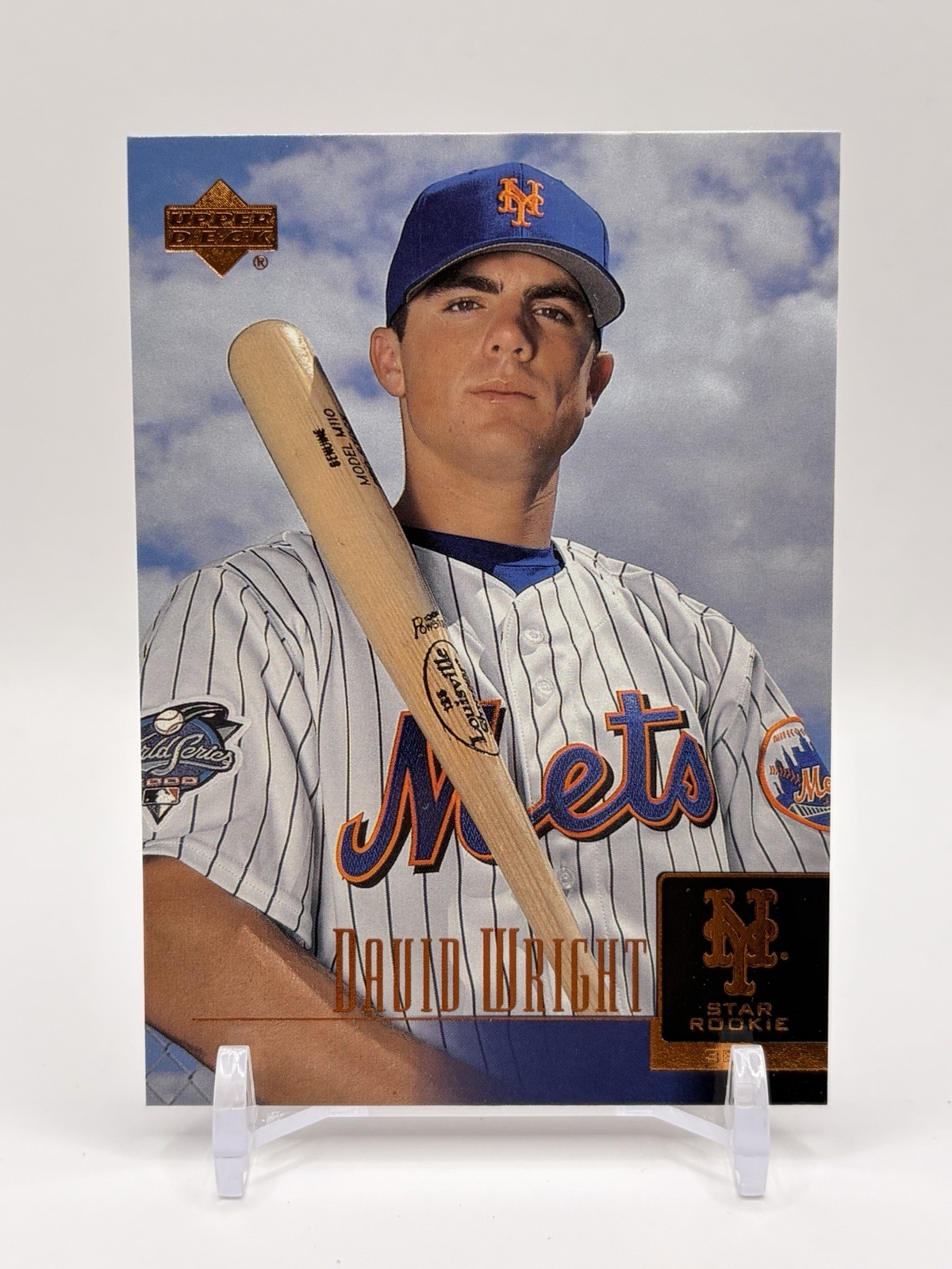 2001 Upper Deck Prospect Premieres - Star Rookie David Wright #52 (RC)