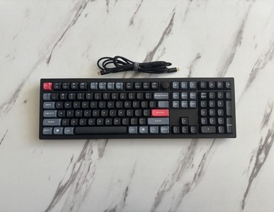 Keychron V6 Full Size Wired Mechanical Keyboard Linear Switches w/ Knob & Cable