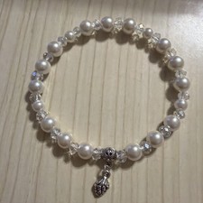 A Beautiful Handcrafted Brides Bracelet