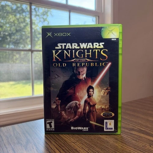 Star Wars: Knights of the Old Republic – Original Xbox Black Label CIB Tested