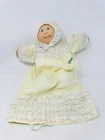 Vintage 1985 Cabbage Patch Preemie Doll Bald in Yellow Nightgown HM #3 EUC